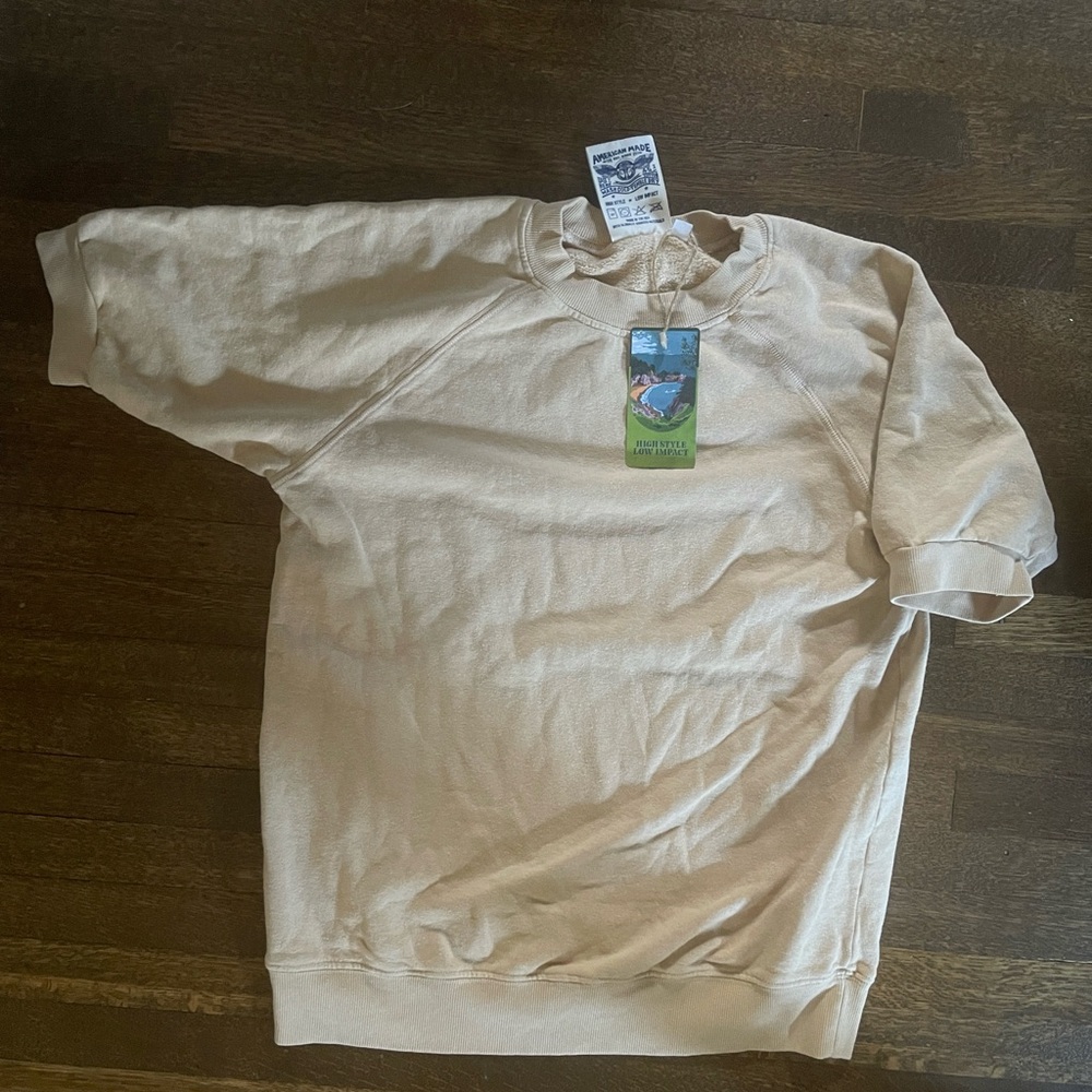 Jungmaven short sleeve terry sweatshirt